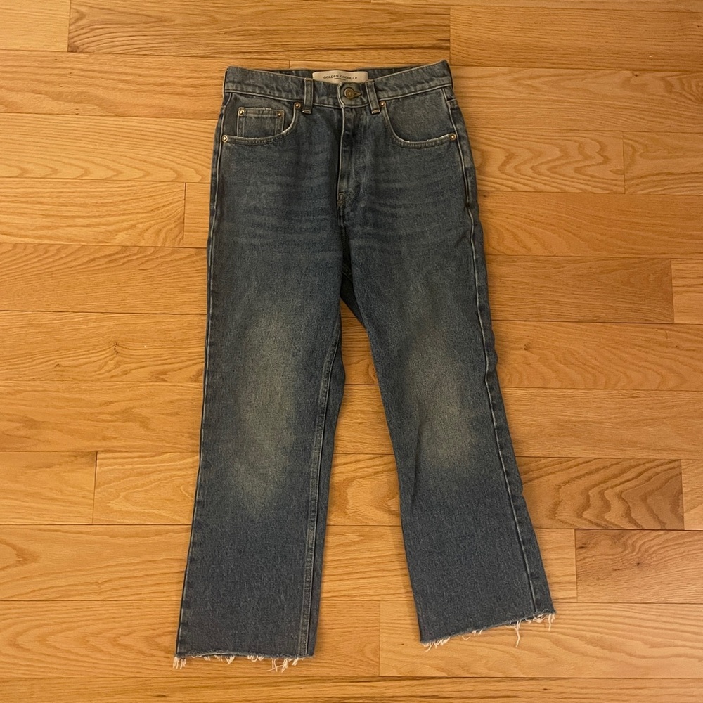 Golden Goose Deluxe Brand Deryn Blue Womens Jeans - Picture 3 of 8